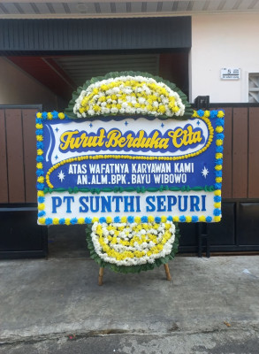 Papan Bunga Duka di Gubume