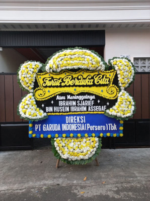 Papan Bunga Duka di Gubume